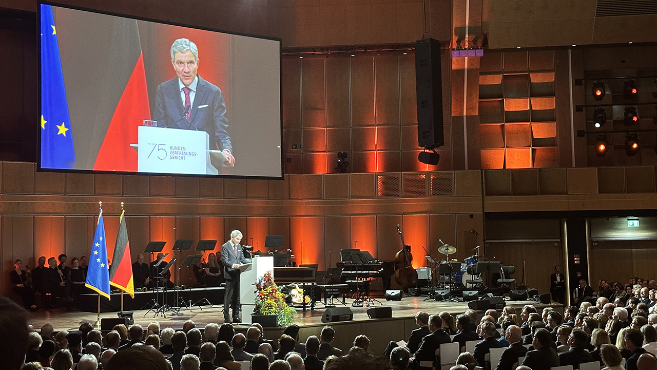 Official ceremony to mark the 75th anniversary of Germany’s Federal Constitutional Court - 28/09/2026