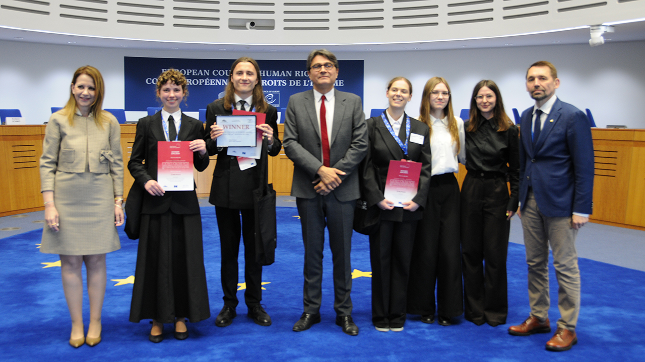 Winner team of the 14th Moot Court competition Helga Pedersen 2026 - 05/06/2026