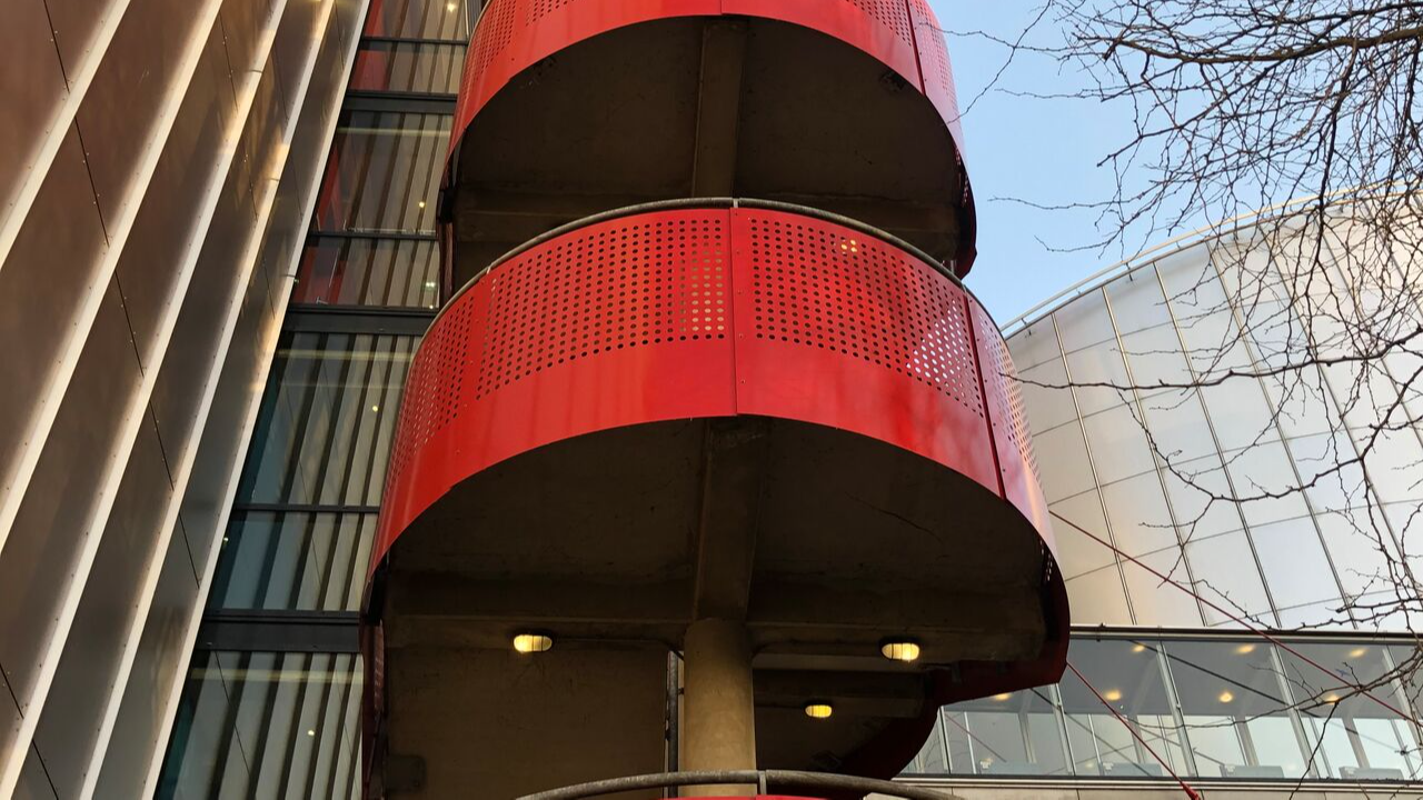 Human Rights building (detail)