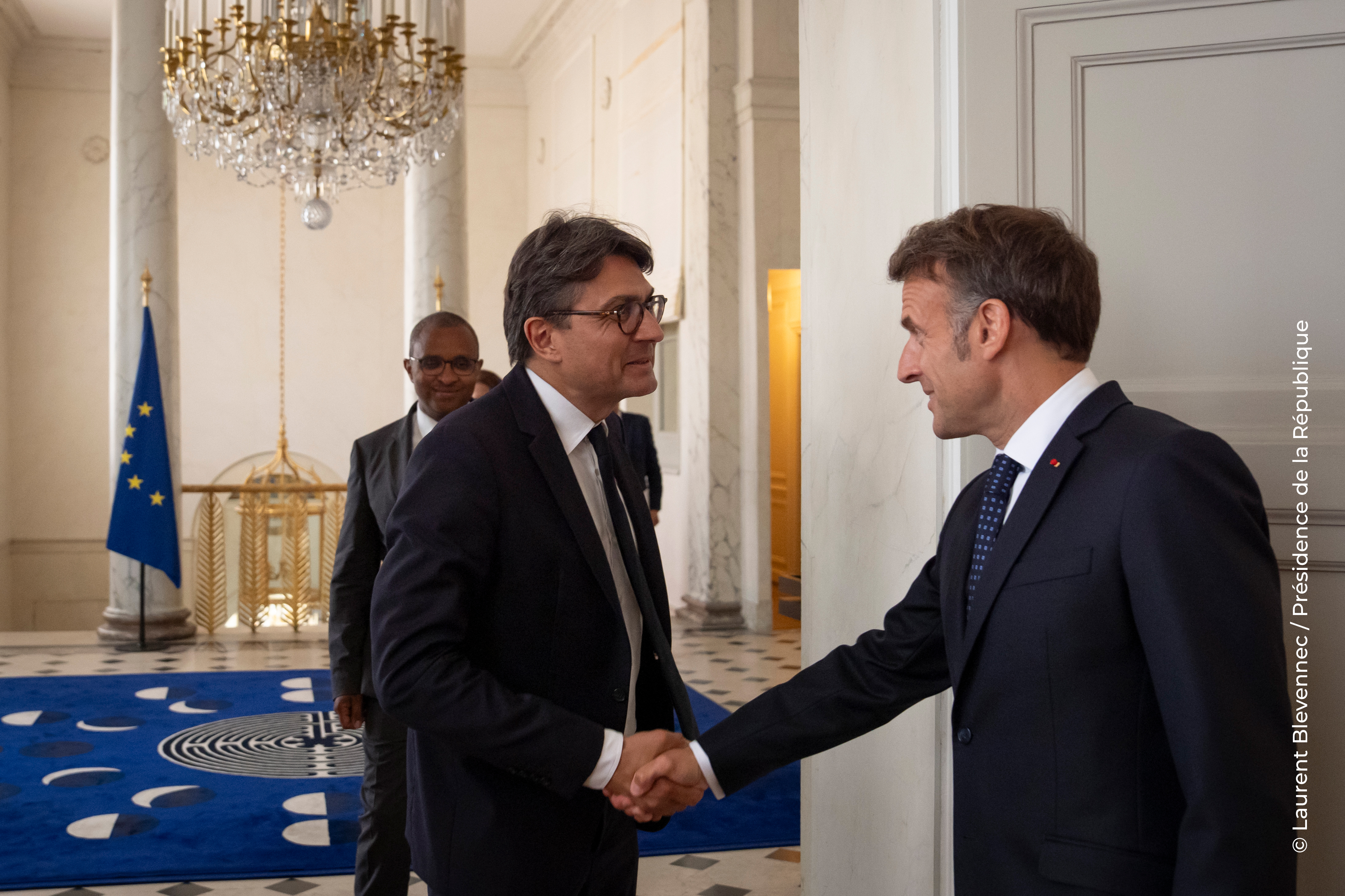 Mattias Guyomar, President of the ECHR, received by Emmanual Macron, President of the French Republic - 23/06/2026