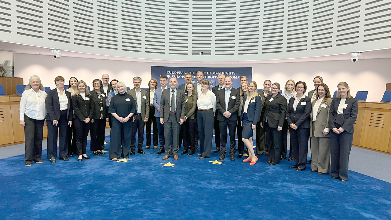 Study visit by a delegation of Norwegian judges to the ECHR - 13/10/2026