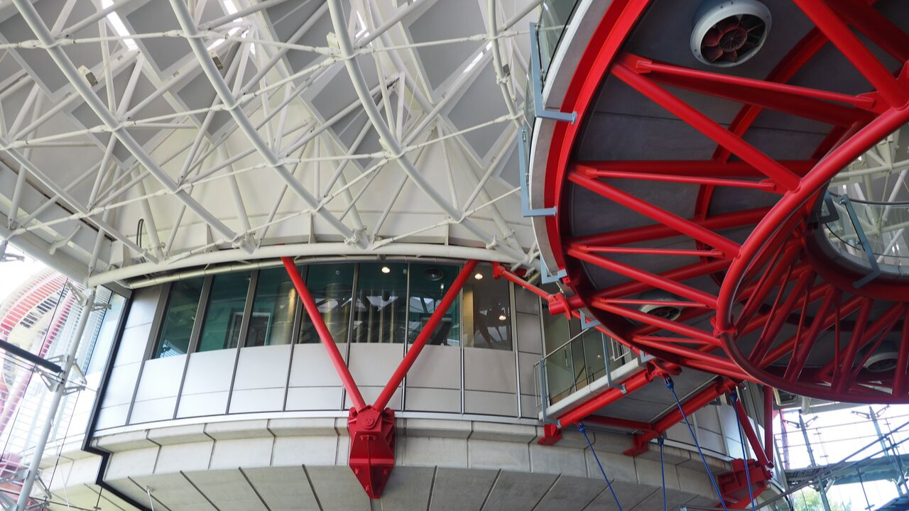 Main hall of the Human Rights building